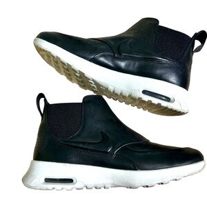 Nike Air Max Thea Mid Women's Casual Black White sneakers Size 6-1/2
